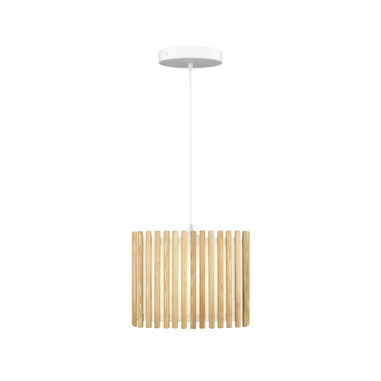 Komorebi Rectangular pendel, egetræ og hvid • UMAGE