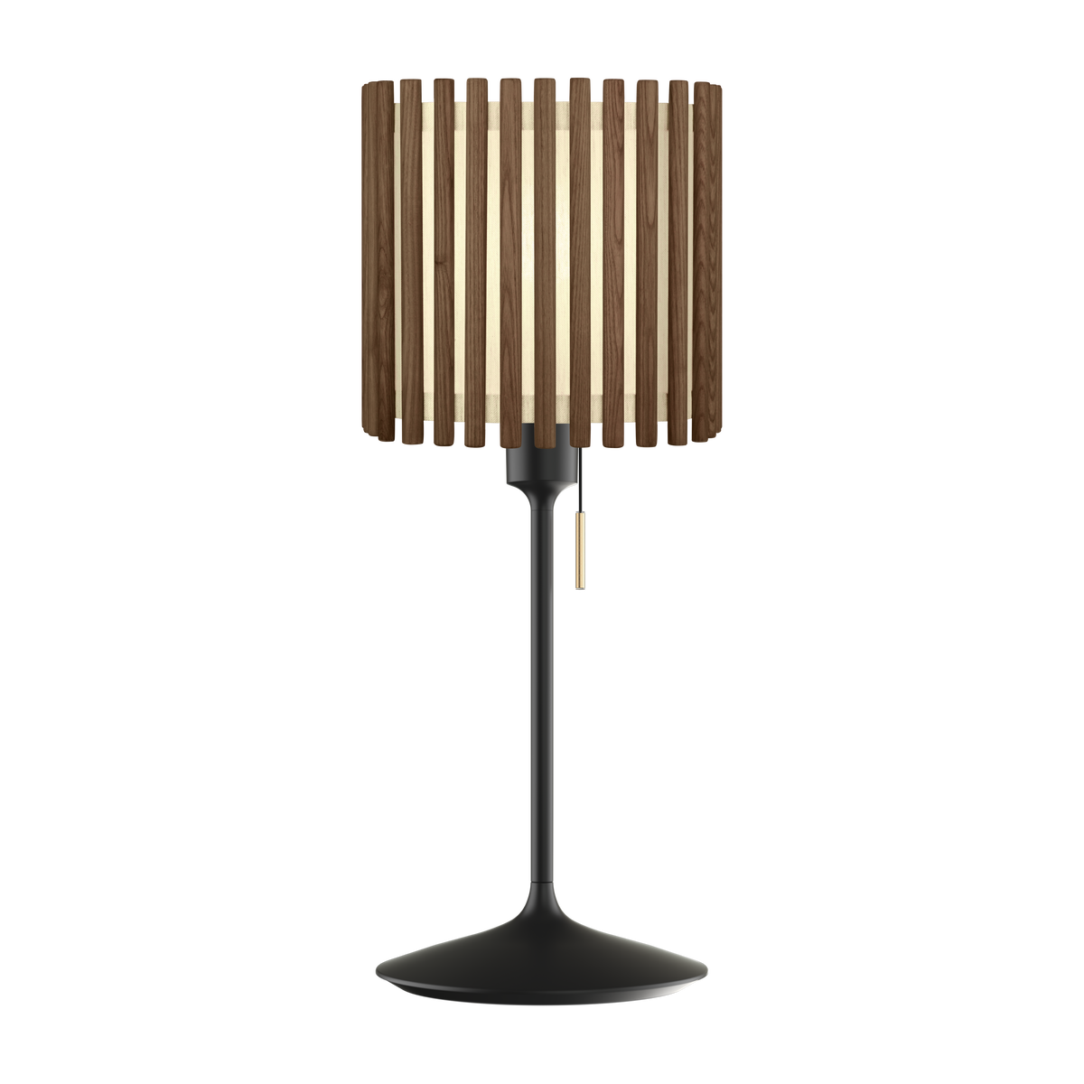 Komorebi Square Tischleuchte, dunkle Eiche und schwarz • UMAGE - Copenhagenhomedesign