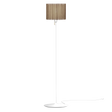 Komorebi Rectangular Stehleuchte, dunkle Eiche und Weiß • UMAGE