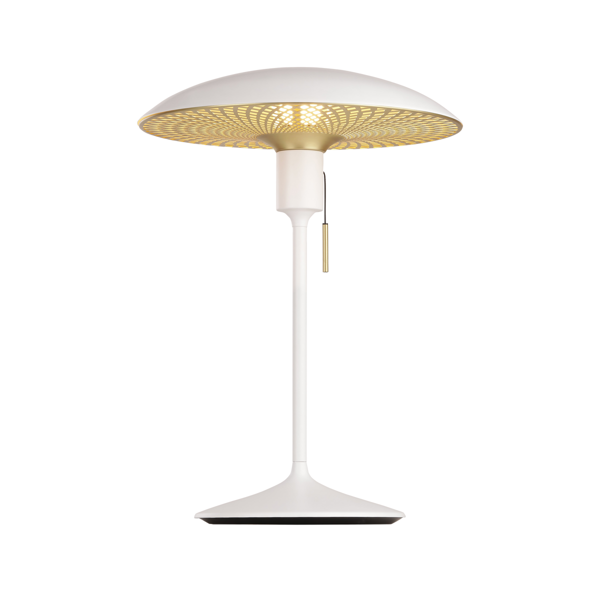 Manta Ray Tischleuchte, Weiß und Messing • UMAGE - Copenhagenhomedesign