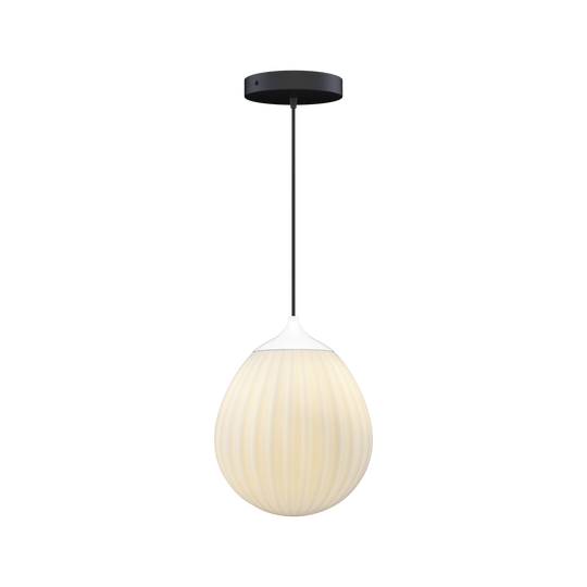 Around the World pendel med roset, hvid og sort • UMAGE