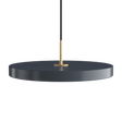 Asteria Plus Pendelleuchte, Grau und Messing • UMAGE