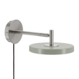 Asteria Wall Wandleuchte, Oliv und Stahl • UMAGE