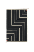 Teppich VK-1, Schwarz/Weiß • NORDICMODERN