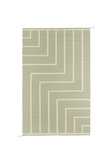 Teppich VK-1, Oliv/Weiß • NORDICMODERN