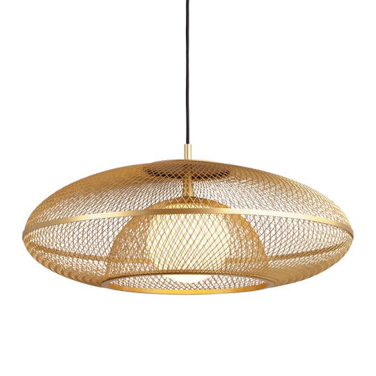 Faraday lampeskærm, messing • UMAGE