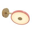 Asteria Wall Wandleuchte, Rosa und Messing • UMAGE