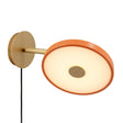 Asteria Wall Wandleuchte, Orange und Messing • UMAGE