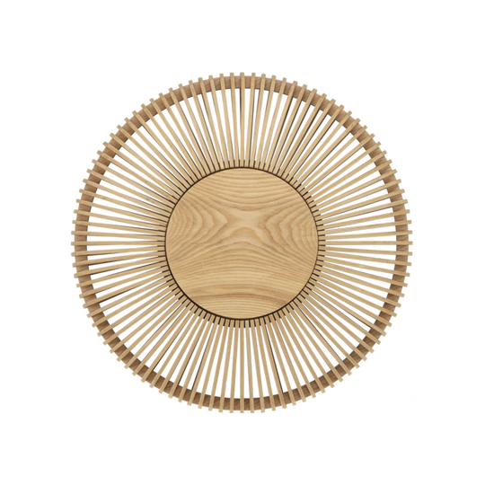 Clava Up væglampe, egetræ • UMAGE