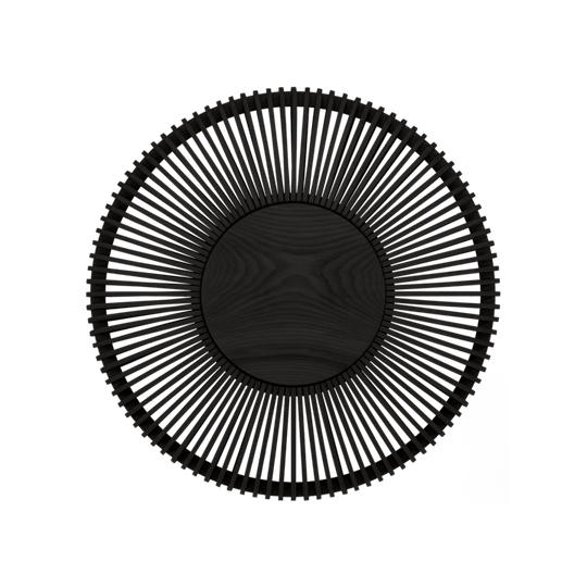 Clava Up væglampe, sort egetræ • UMAGE