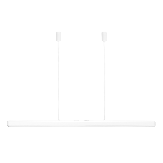 Hazel Branch pendel, hvid og stål • UMAGE