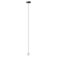 Rosette Mini, Deckenbaldachin mit Kabel und Fassung G4, Schwarz • UMAGE
