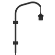 Willow Mini Wall Hanger, Lampenständer, Wandleuchte, Schwarz • UMAGE