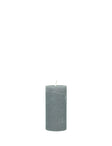Rustic candle bloklys, 5 x 10 cm - SLATE GREY • Cozy living