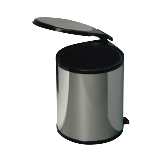 Oslo 1-13 - Abfallsystem aus Edelstahl und Kunststoff mit 1 x 13 Liter