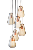 Anoli 6 Pendelleuchte, nordic gold / gold • NUURA