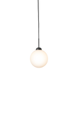 Apiales 1 Large Pendelleuchte, satin black / opal • NUURA