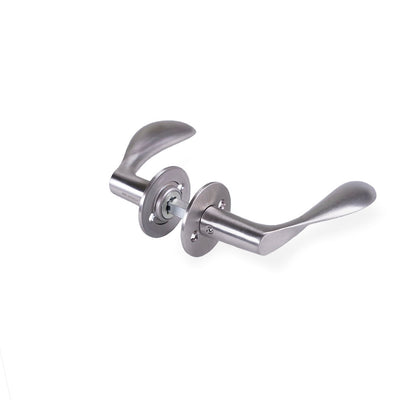 Arne Jacobsen AJ97 Türgriffe, gebürsteter Edelstahl, 97 mm • d line
