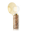 Blindspot Tischleuchte, Braun • Design by Us