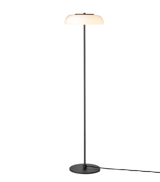 Blossi Floor gulvlampe, sort / opal • NUURA