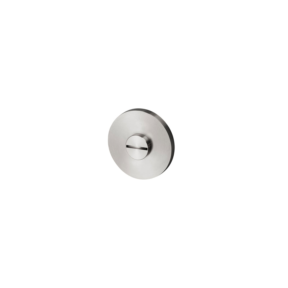 Eksklusiv dørvrider (lås) fra Buster + Punch i rustfri stål med diamond cut (cross) mønster.