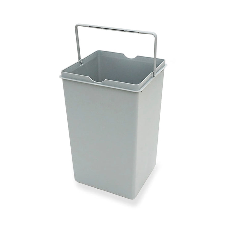 Affaldssystem: Copenhagen 14L Light Grey • Affaldsspand på 14 liter i lysegrå plast med hank.