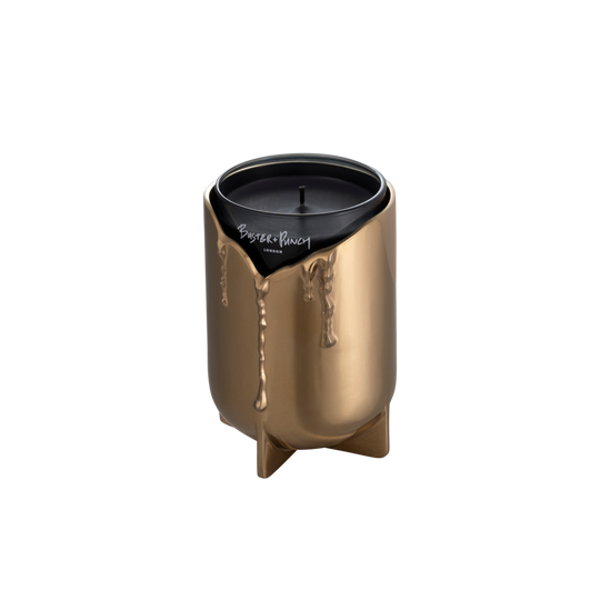 Duftlys og lysestage, messing • Buster + Punch