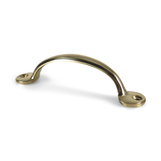 Raadvad - Kaufmannsgriff aus massivem, poliertem und lackiertem Messing