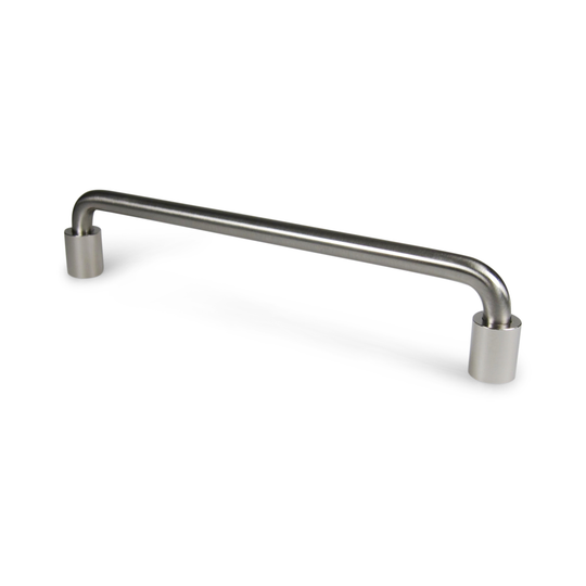 Ordrup - Griff aus gebürstetem, massivem Edelstahl mit separaten Füßen