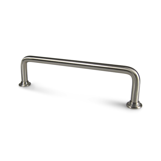 Frederiksberg - Küchengriff aus Messing in Edelstahloptik mit Lackierung