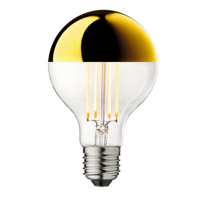 Globe Bulb Ø80 Crown Leuchtmittel, Gold • Design by Us