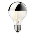 Globe Bulb Ø80 Crown Leuchtmittel, Silber • Design by Us