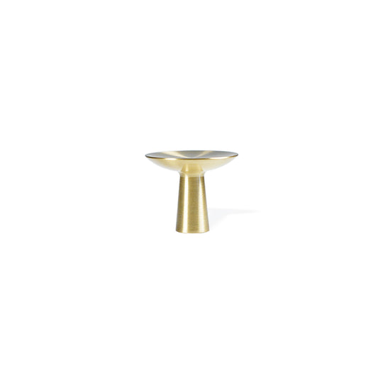 København møbelknop, Ø 30 mm, børstet messing med lak • Chr. Jørgensen