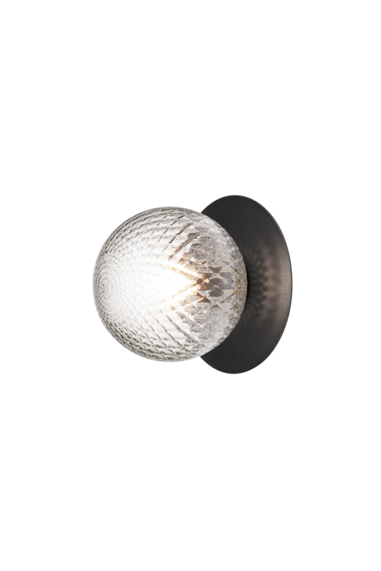 Liila 1 Outdoor udendørslampe, black / optic clear • NUURA