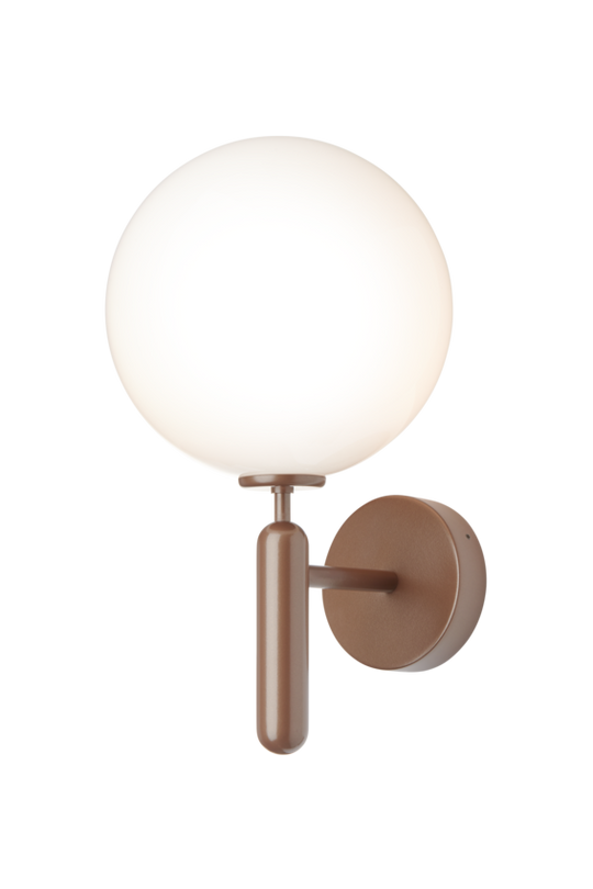 Miira Wall Outdoor udendørslampe, dark bronze / opal • NUURA