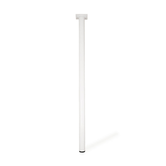 Multi ben i hvid i Ø30 mm. (1 sæt = 4 stk.)