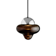 Nutty Brown Pendelleuchte, Braun/Chrom • Design by Us