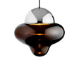 Nutty XL Brown Pendelleuchte, Braun/Chrom • Design by Us