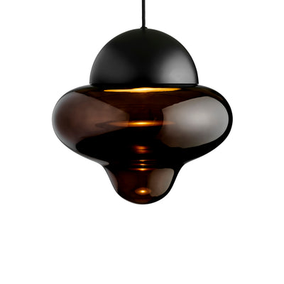 Nutty XL Brown Pendelleuchte, Braun/Schwarz • Design by Us