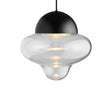 Nutty XL Clear Pendelleuchte, Klar/Schwarz • Design by Us