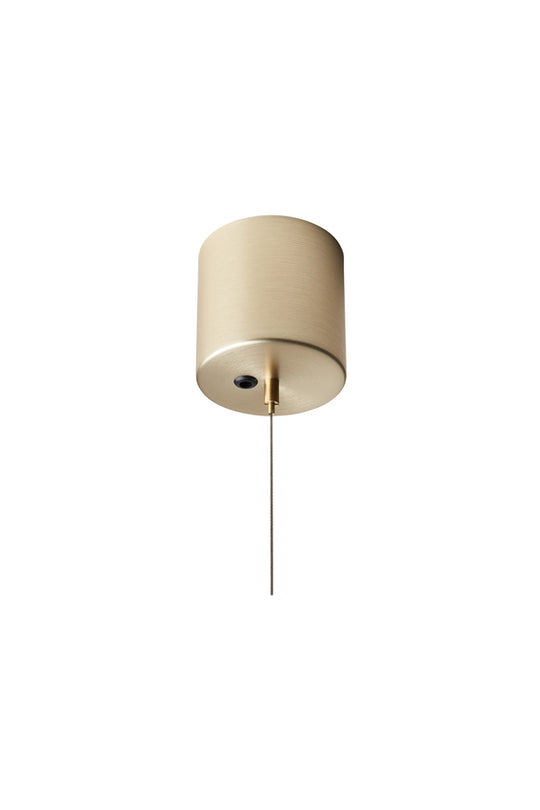 Ceiling Cup Wire loftbaldakin, brass • NUURA