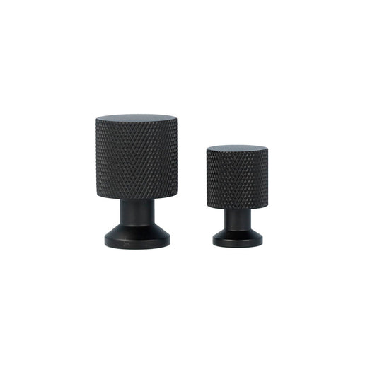 Østerbro - Möbelknopf aus brüniertem Messing mit Diamantschliff