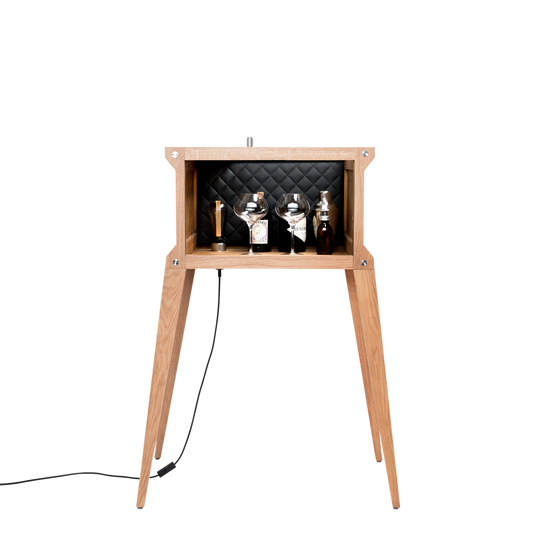 The Popstar Bar, eg og hvid marmor • Buster + Punch