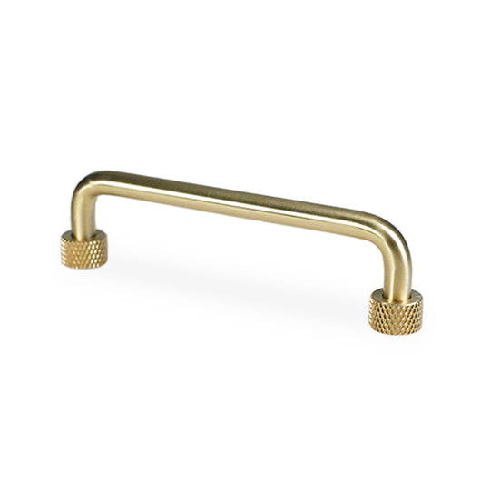 Trianglen • Køkkengreb, børstet messing uden lak